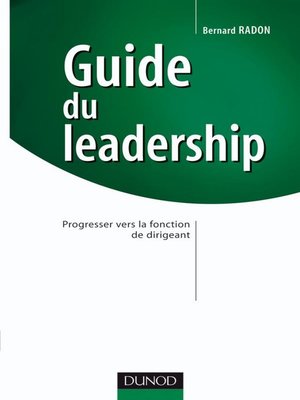 cover image of Guide du leadership